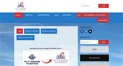 Desktop Screenshot of payitforwardfoundation.org
